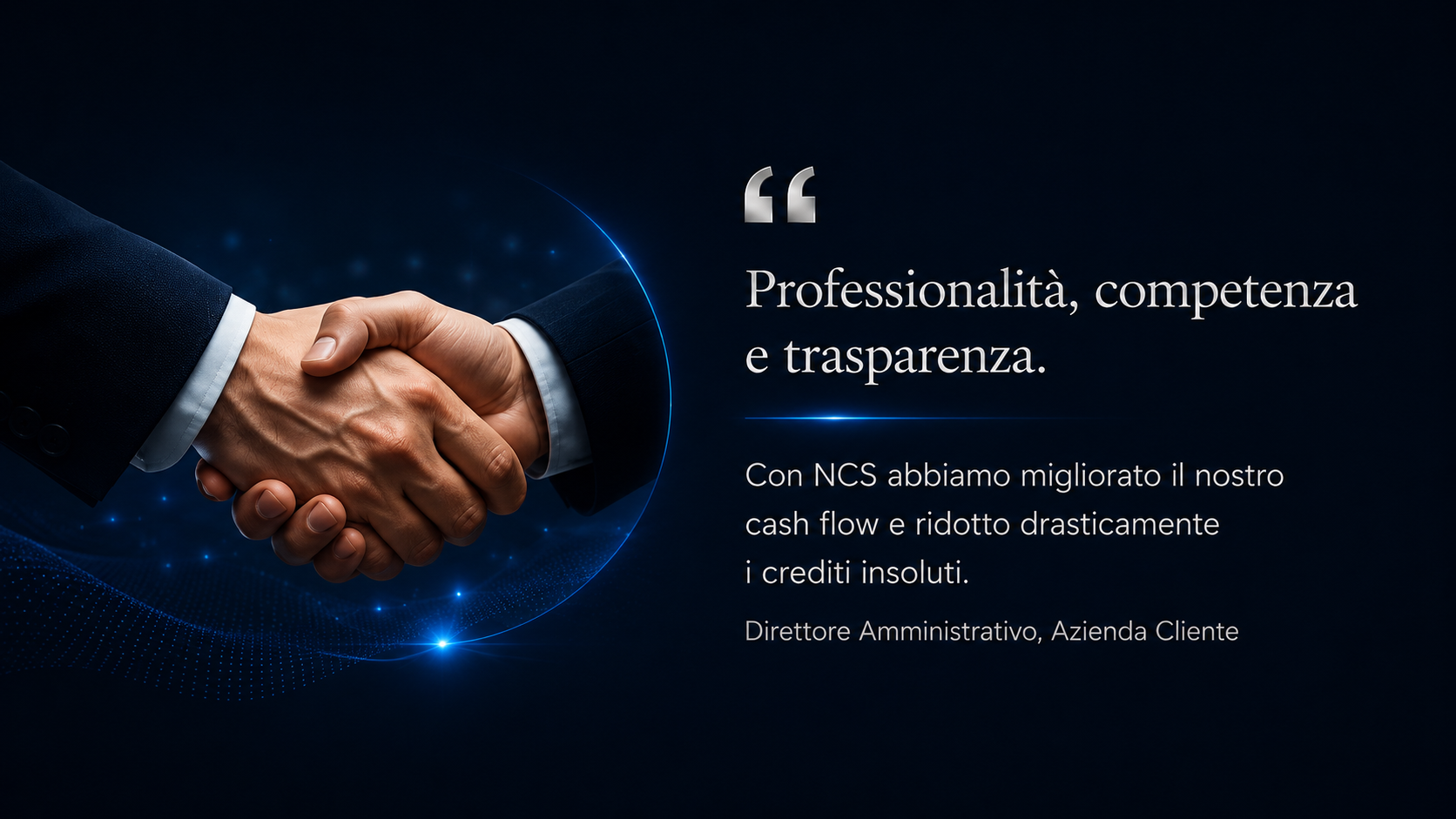 Professionalità, competenza e trasparenza